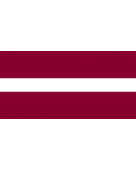 Latvia Courtesy Flag
