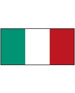 Italy 12 X 9 Courtesy Flag Polyester