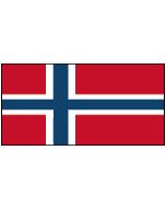Norway 12 X 9 Courtesy Flag Polyester