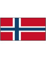 Norway 12 x 9 Courtesy Flag Polyester