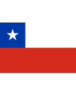 Chile Courtesy Flag