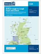 C64 North Channel - Belfast Lough to Lough Foyle and Crinan (Imray Chart)