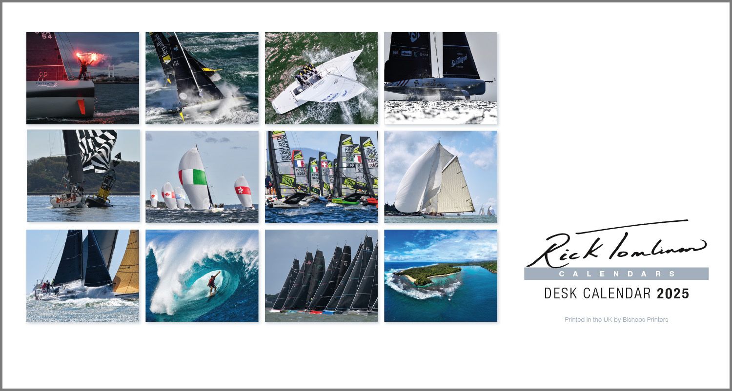 Rick Tomlinson Desk Calendar 2025