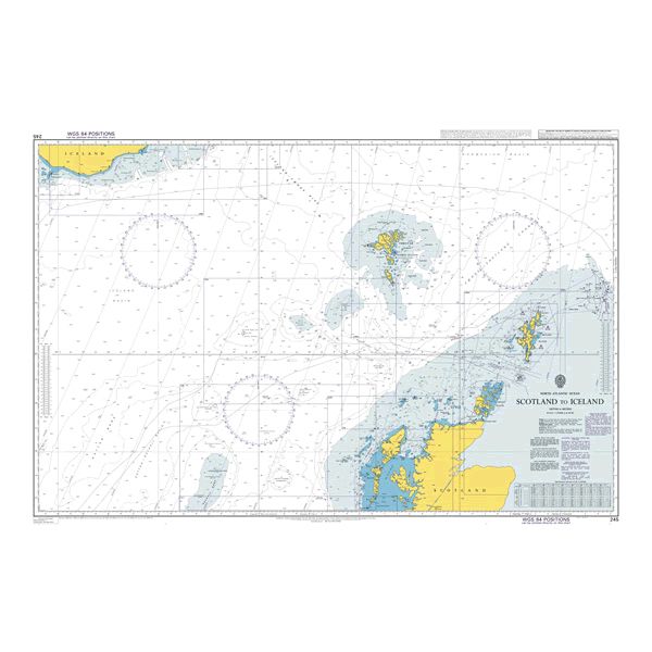 ADMIRALTY Chart 245: Scotland to Iceland