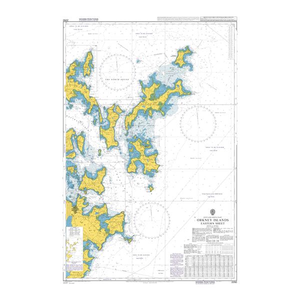 ADMIRALTY Chart 2250: Orkney Islands Eastern Sheet