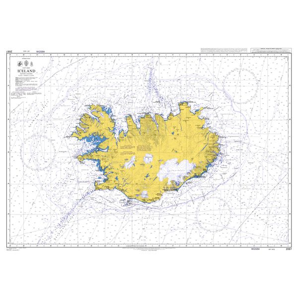 ADMIRALTY Chart 2897: Iceland