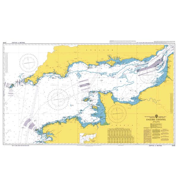 ADMIRALTY Chart 5049: English Channel [Instructional Chart]