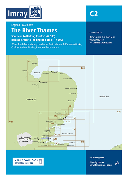 Imray C2 The River Thames