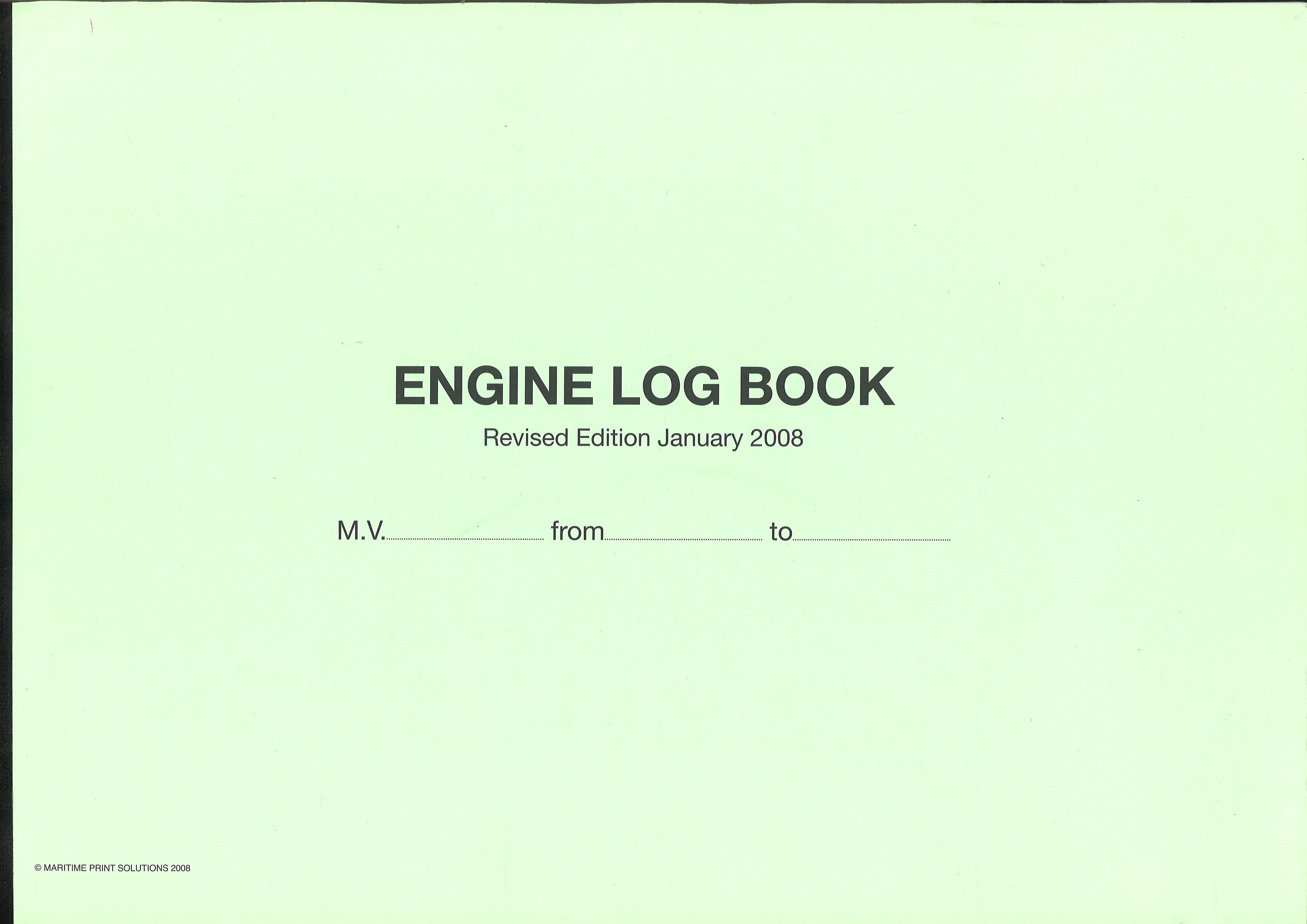 Engine Log Book