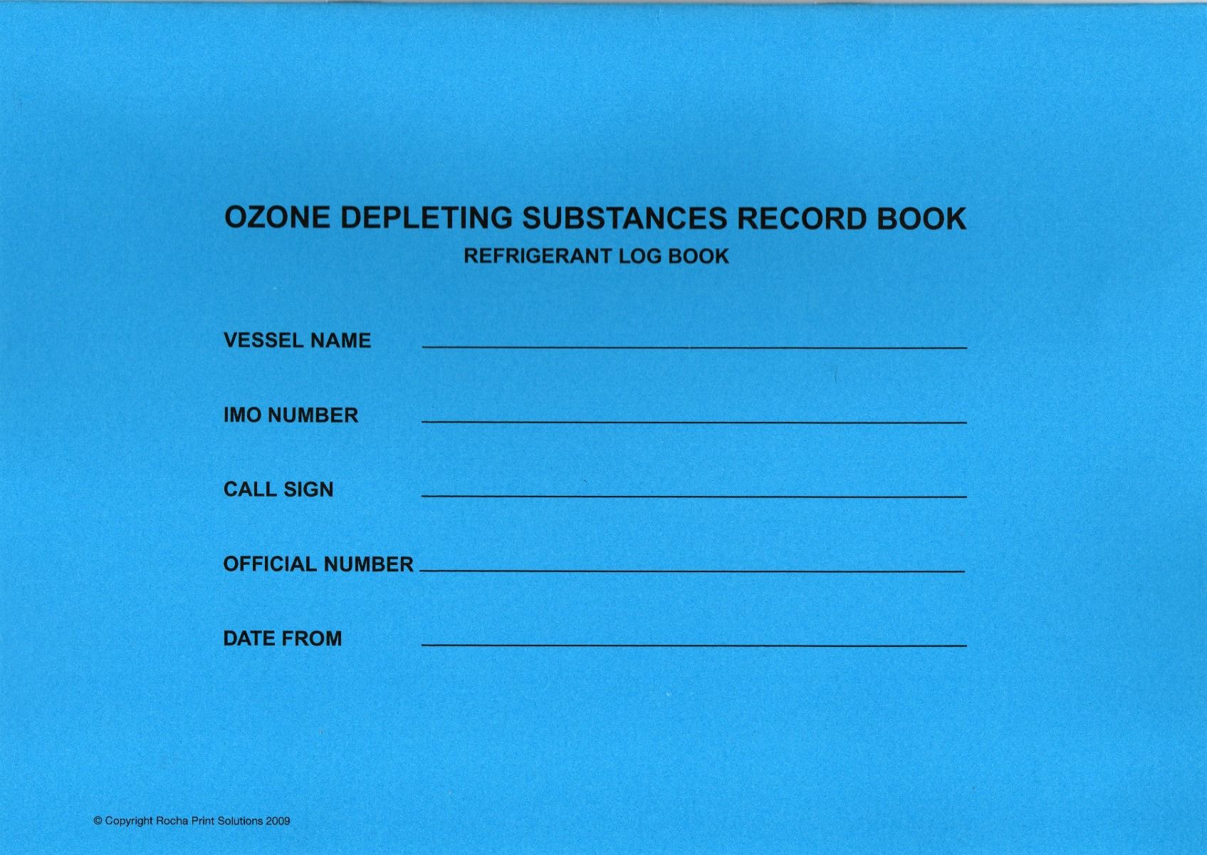 Ozone Depleting Substance Record Book