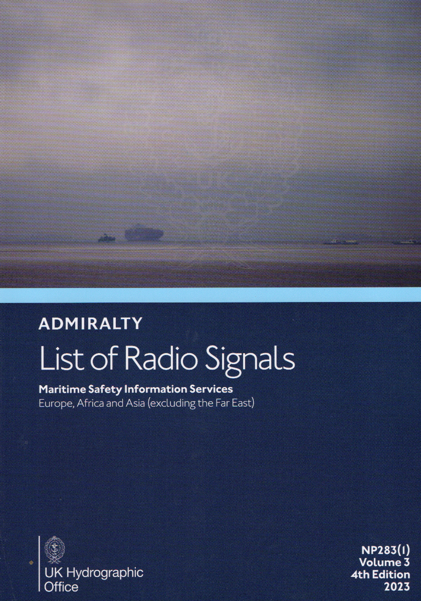 NP283(1) - ADMIRALTY List of Radio Signals: Volume 3, Part 1