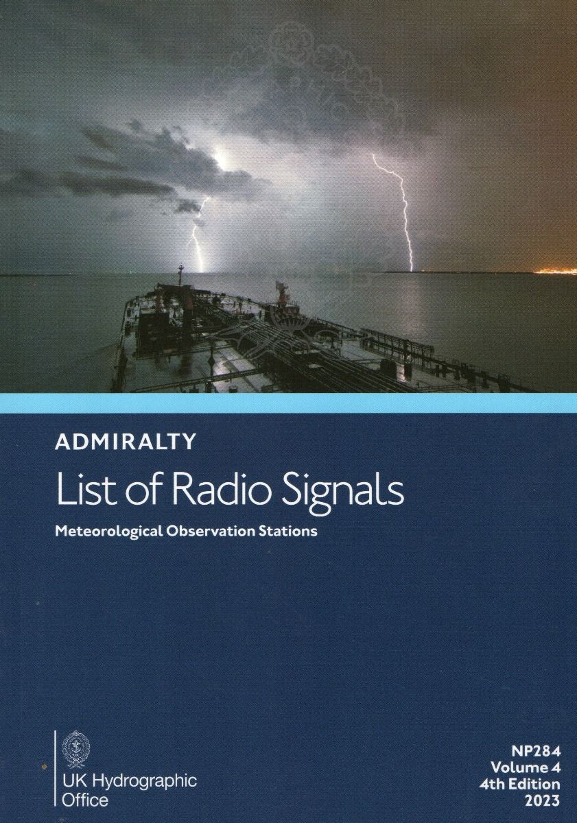 NP284 - ADMIRALTY List of Radio Signals: Volume 4
