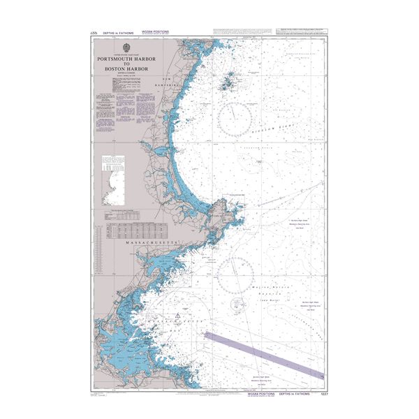 Boston Harbor Chart