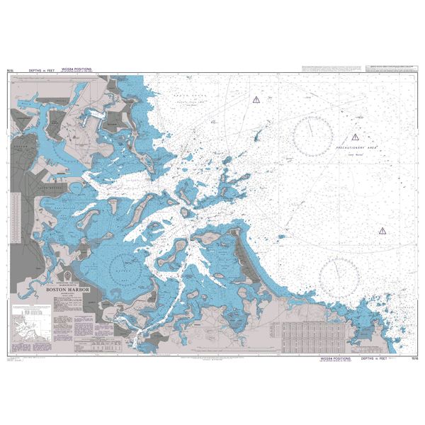 Boston Harbor Chart