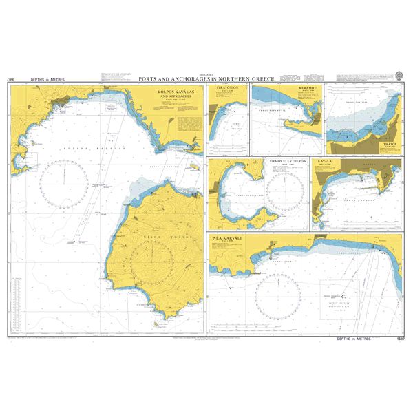 Admiralty Charts Greece