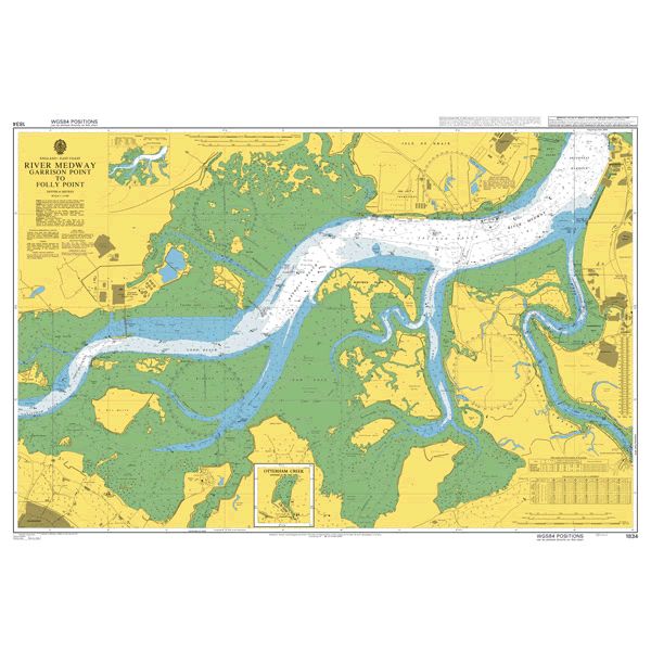 √ River Medway Navigation Map