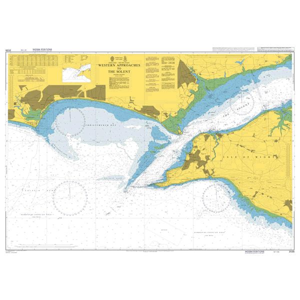 Solent Nautical Chart