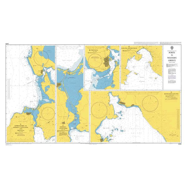 Admiralty Charts Greece