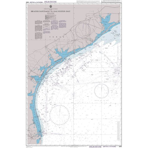 Galveston Bay Chart