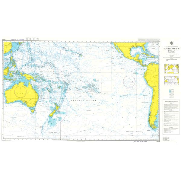 Pacific Ocean Charts