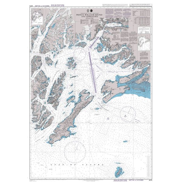 Prince William Sound Nautical Chart