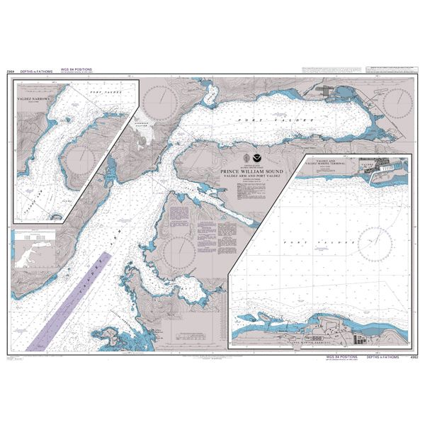 Prince William Sound Nautical Chart