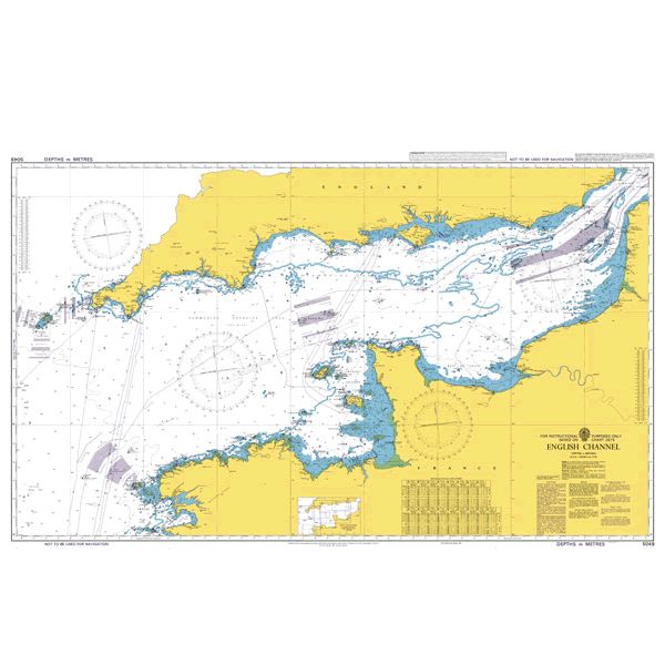 Admiralty Chart English Channel