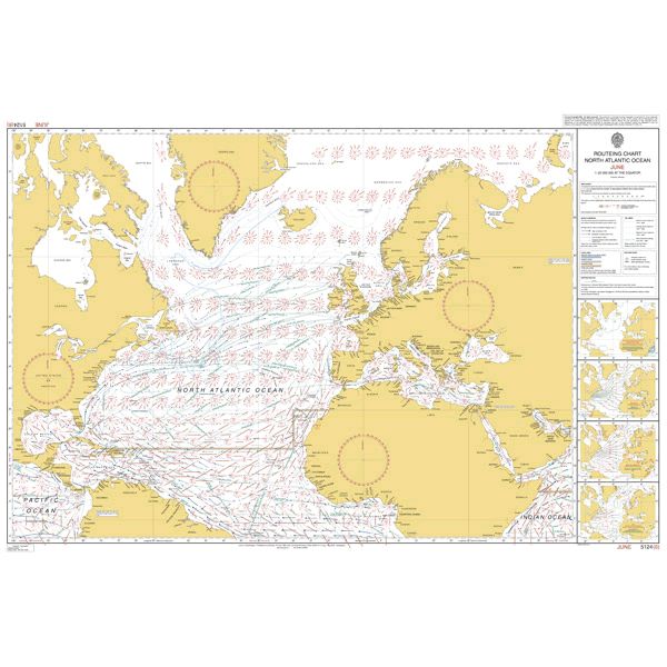 Atlantic Ocean Chart