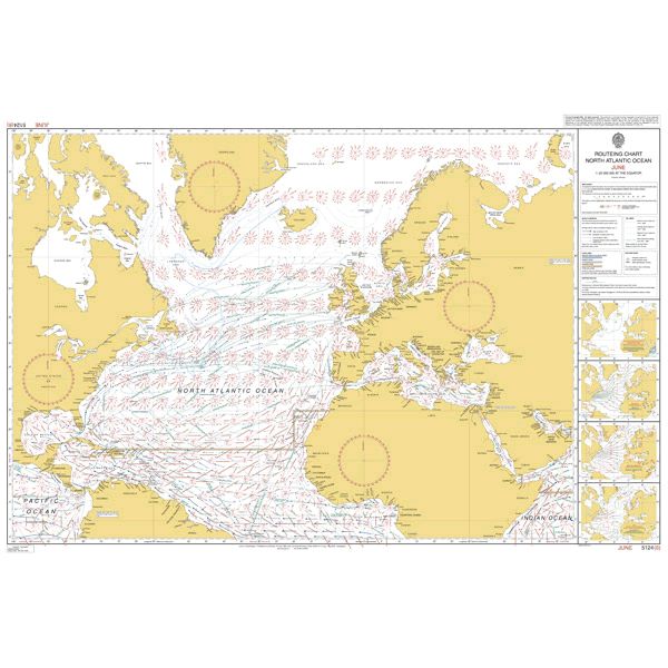 North Atlantic Weather Charts