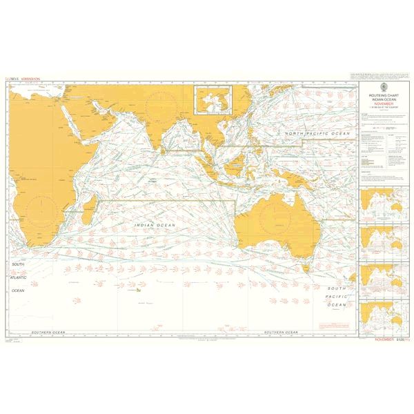 Pilot Chart North Atlantic November