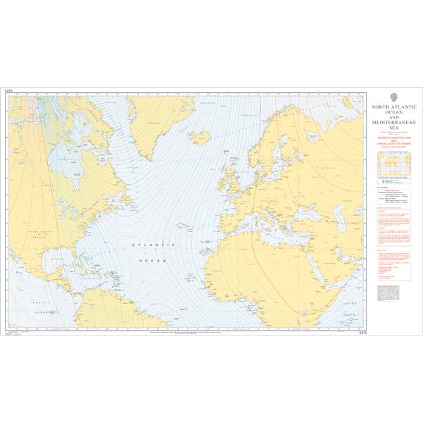 Nautical Charts Atlantic Ocean