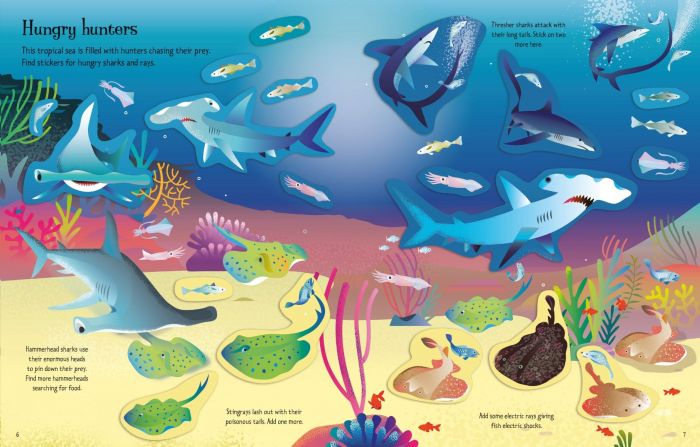 First Sticker Book Sharks and Rays First Sticker Book Sharks and Rays