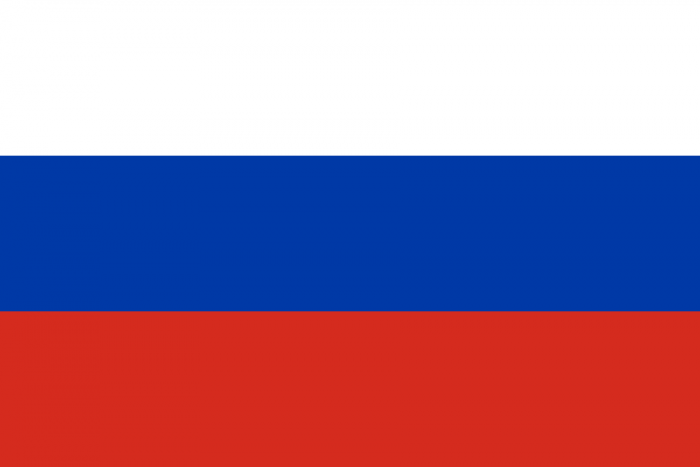 Vlag Rusland (30 x 45 cm)