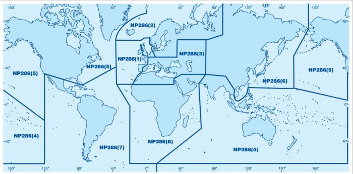 Admiralty Chart List