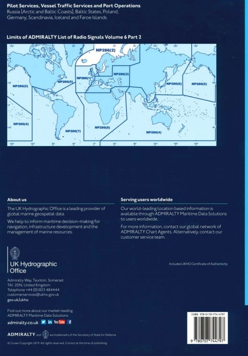 Admiralty Chart List