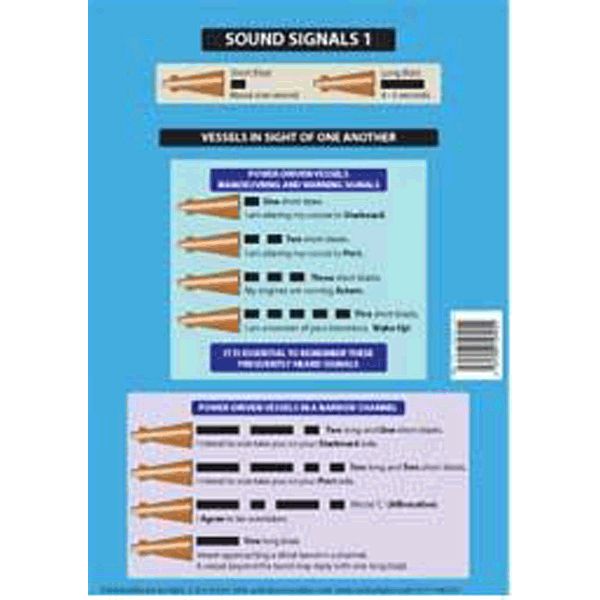 Marine Sound Signals Chart