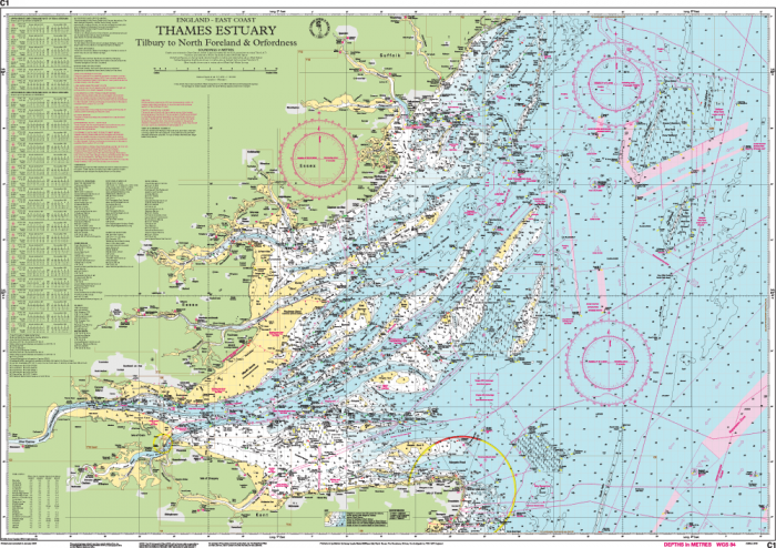 River Thames Depth Chart