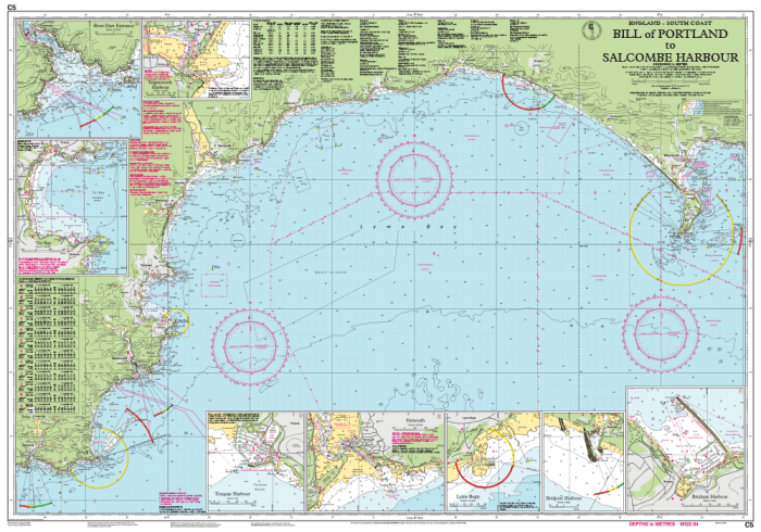 Salcombe Harbour Chart