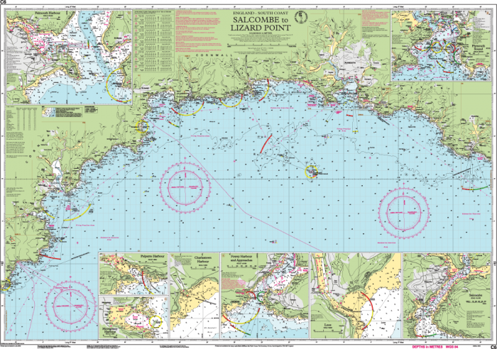 Salcombe Harbour Chart