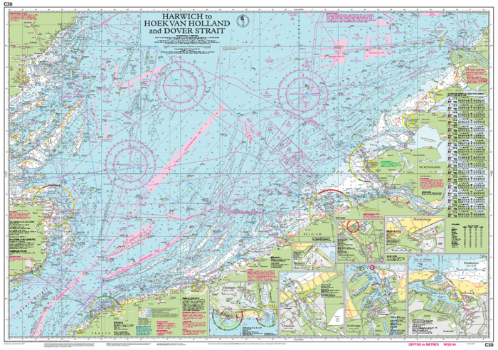 Dover Strait Chart