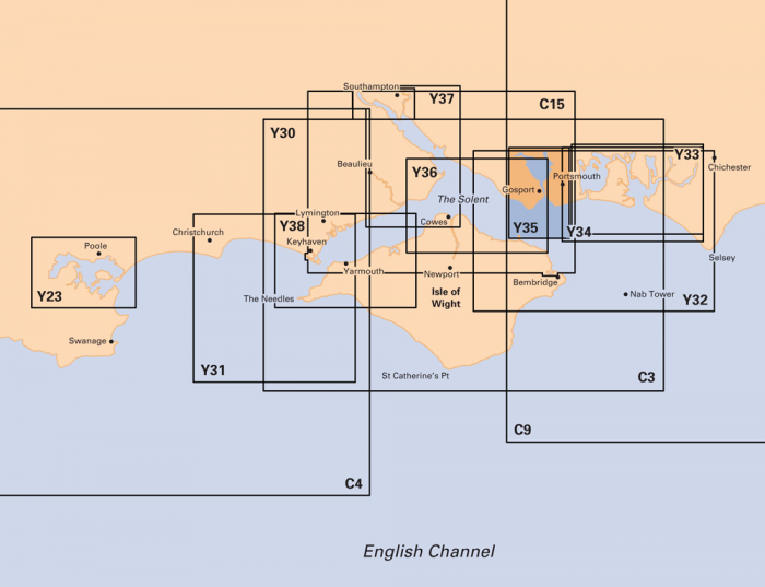 Marine Chart Portsmouth Harbour