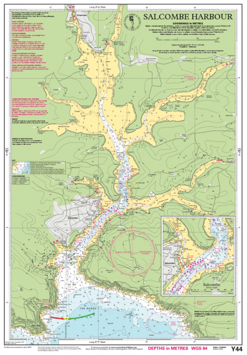 Salcombe Harbour Chart