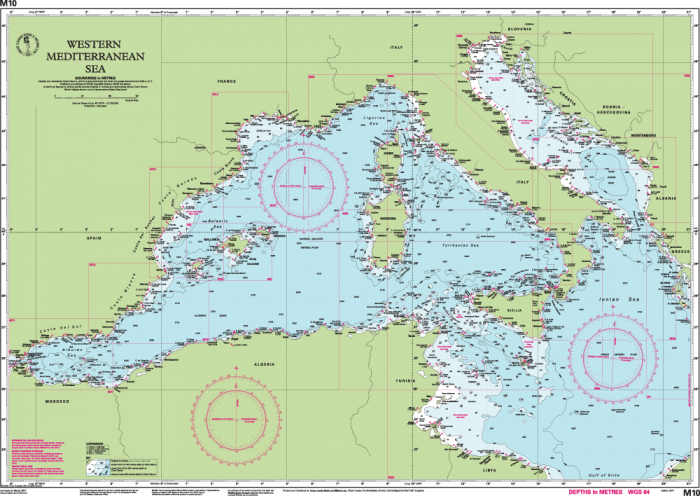 Imray Charts Mediterranean