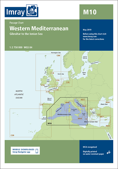 Imray Charts Mediterranean