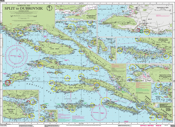 Adriatic Sea Charts
