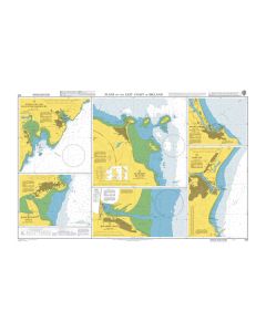 ADMIRALTY Chart 633: Plans on the East Coast of Ireland