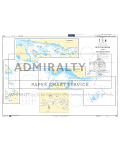 ADMIRALTY Chart 803: Hjulstafjarden and Aggarosundet