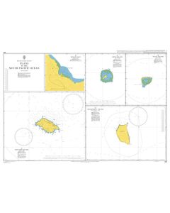 ADMIRALTY Chart 991: Plans in the South Pacific Ocean