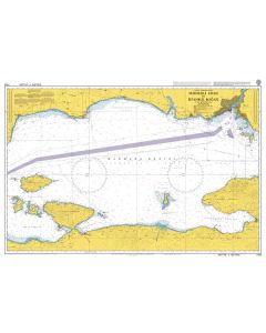 ADMIRALTY Chart 1005: Marmara Adasi to Istanbul Bogazi (The Bosporus)