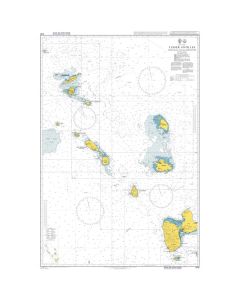 Admiralty Chart 1025: Lesser Antilles, Anguilla to Guadeloupe